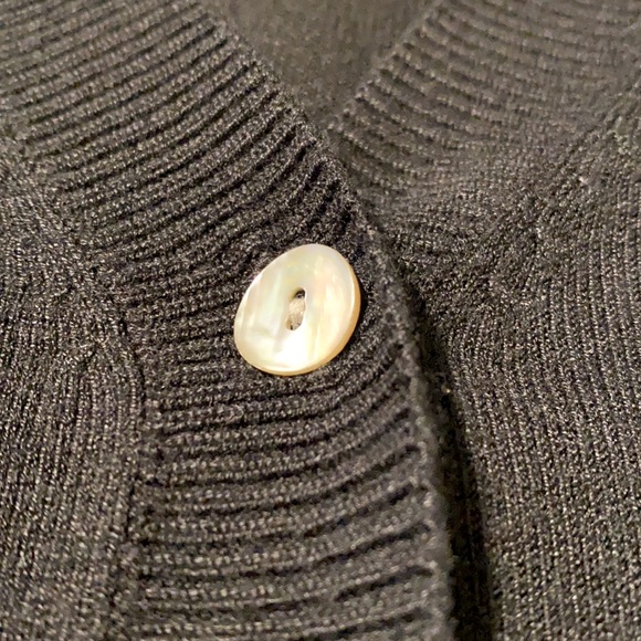 Zara Mother-of-pearl Button-up Knit Cardigan - Picture 3 of 6